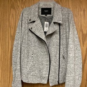 Torrid gray moto jacket